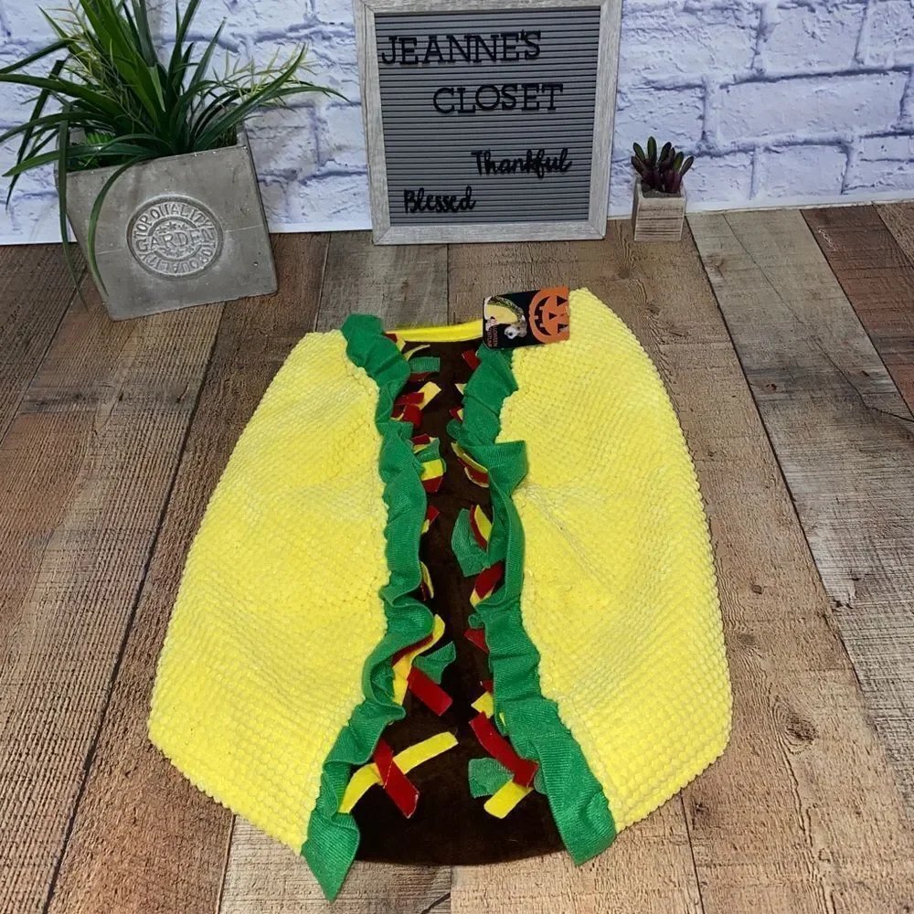 Dog taco Halloween costume‎ Nwt size XL
